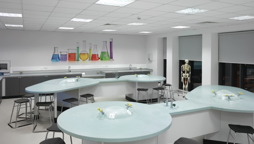 S+B UK Science & Food Tech Classroom Mural